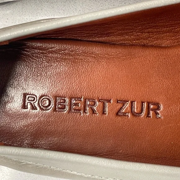 ROBERT ZUR  PETRA TRUE GLOVE LEATHER WOVEN DRIVING LOAFER - Picture 12 of 16